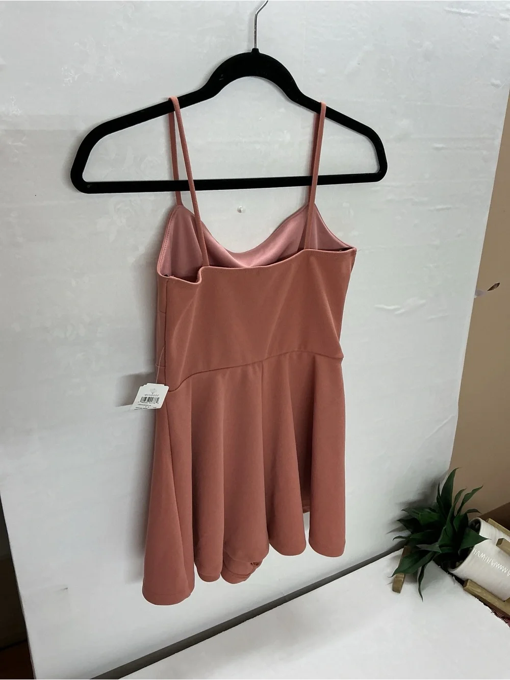 Strappy Rust Romper - Picture 3 of 8